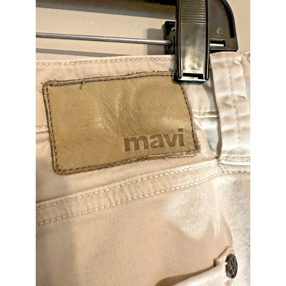 Mavi Jeans Pants Mens 38x32 Beige Chino Zach Straight Leg Stretch Casual Work
